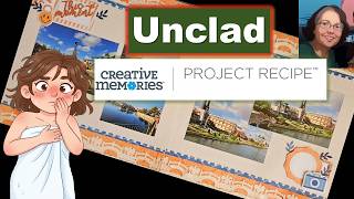 Remaking a Creative Memories Scrapbooking Project Recipe:  Sparks of Magic