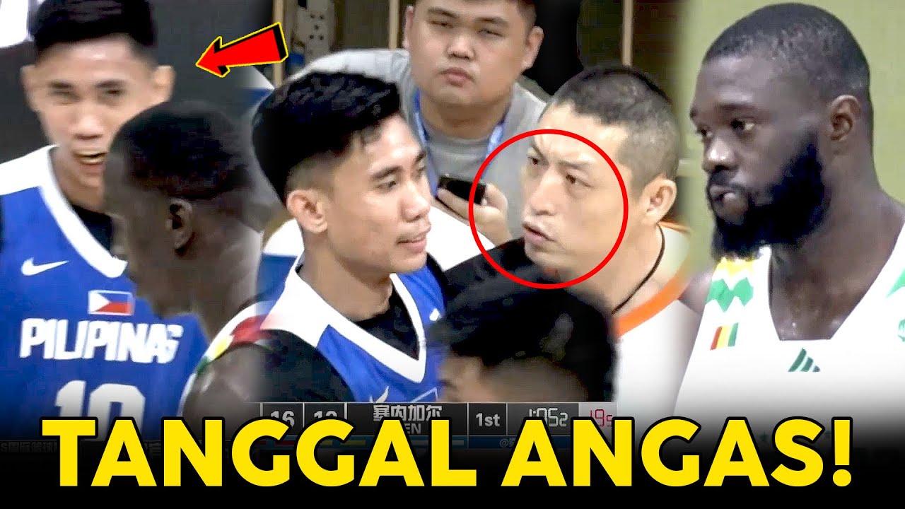 ⁣Tanggal ANGAS ng Senegal na Lockdown ng Gilas Pilipinas nan Trashtalk si Rhenz Abando, Comeback!