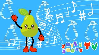Pear Song For Kids | Fruits Song | Nursery Rhymes & Kids Songs | Learn Fruits
