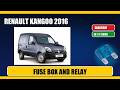 Fuse box location and diagram: renault kangoo 2016 - Schema fusibili