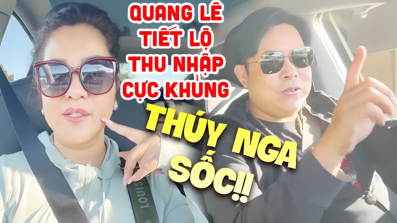 Thúy Nga Bàng Hoàng Khi Quang Lê Tiết Lộ Thu Nhập Cực Khủng Từ Nghề Bán Karaoke - Ai Nghe Cũng Sốc!