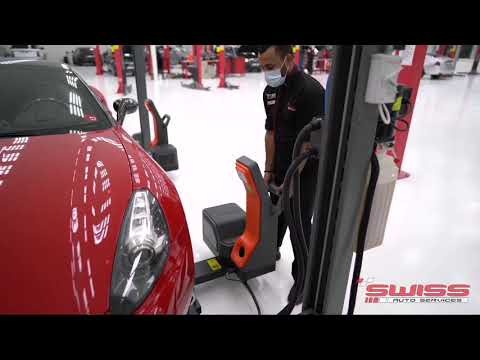Swiss Auto - Touchless wheel alignment 😁