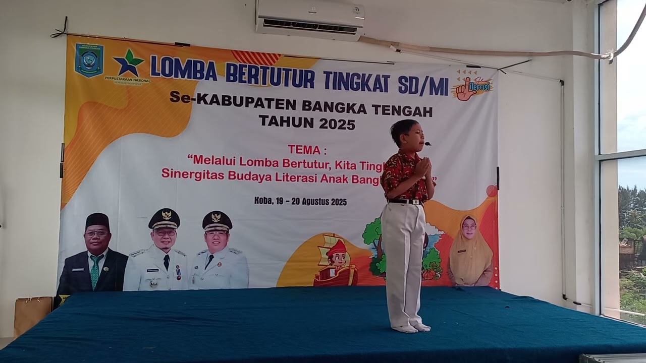 Lomba Bertutur #budayadaerah #literasi #dongenganak #bangkabelitungisland 