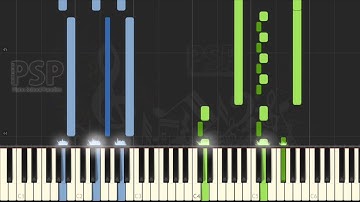 [ Piano Solo Tutorial ] Chrono Trigger - Cronos Theme Main Theme (synthesia)