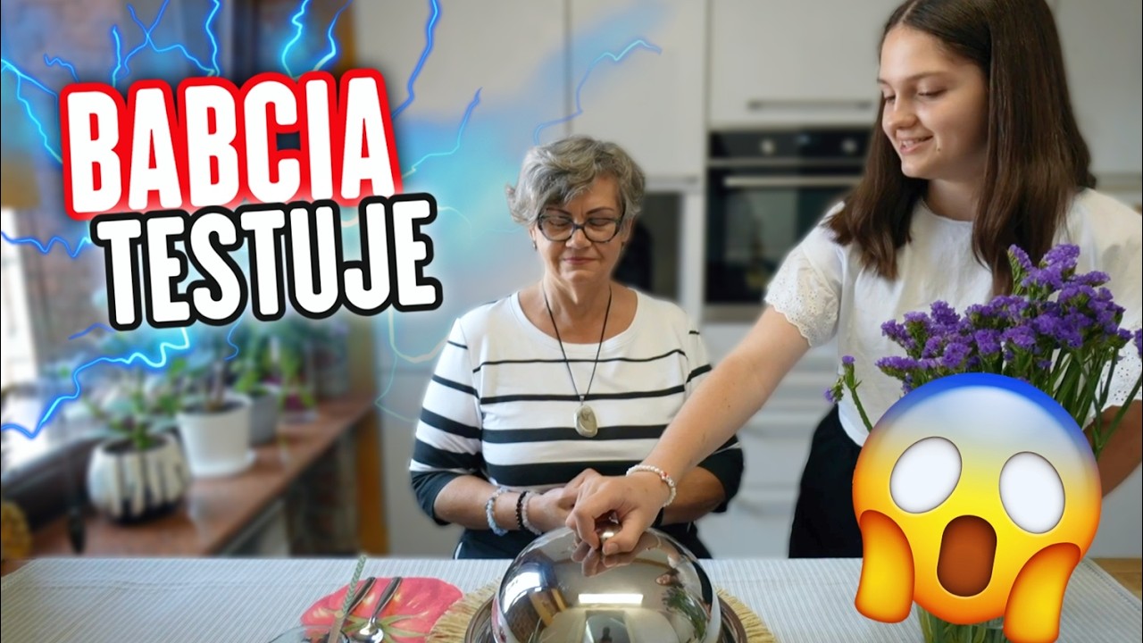 BABCIA TESTUJE 😂 Przygotowuję przyjęcie dla mamy! ❗ MISIA I JA
