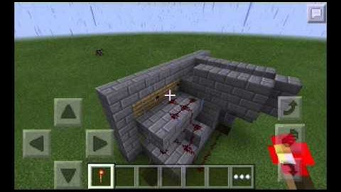 How to make a passcode door [mcpe 0.14.0 redstone creation]