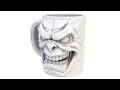 3D model of an abstract mug. A emotional mug. Superhive, CGtrader, Cults3d (no sound)