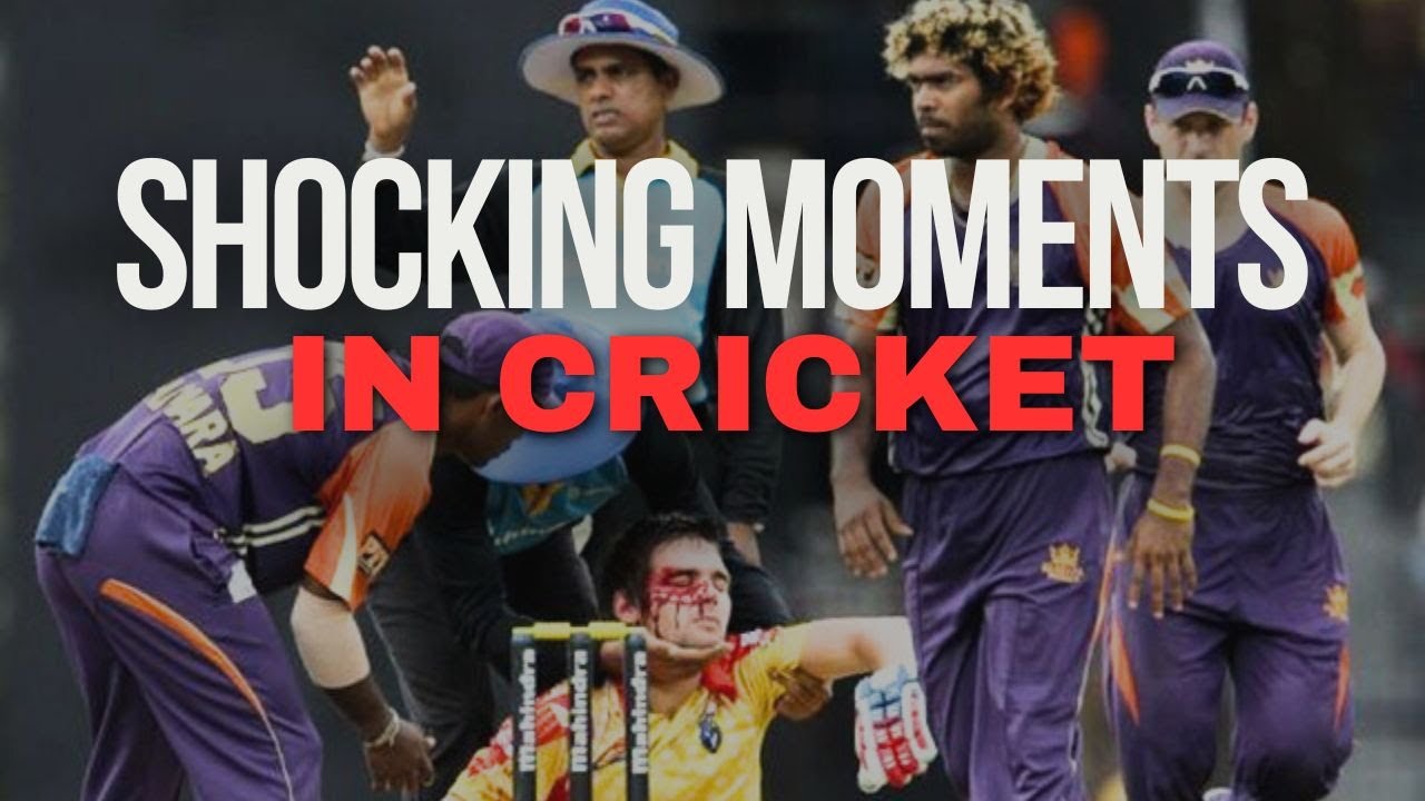 Top 6 Shocking moments in Cricket - YouTube