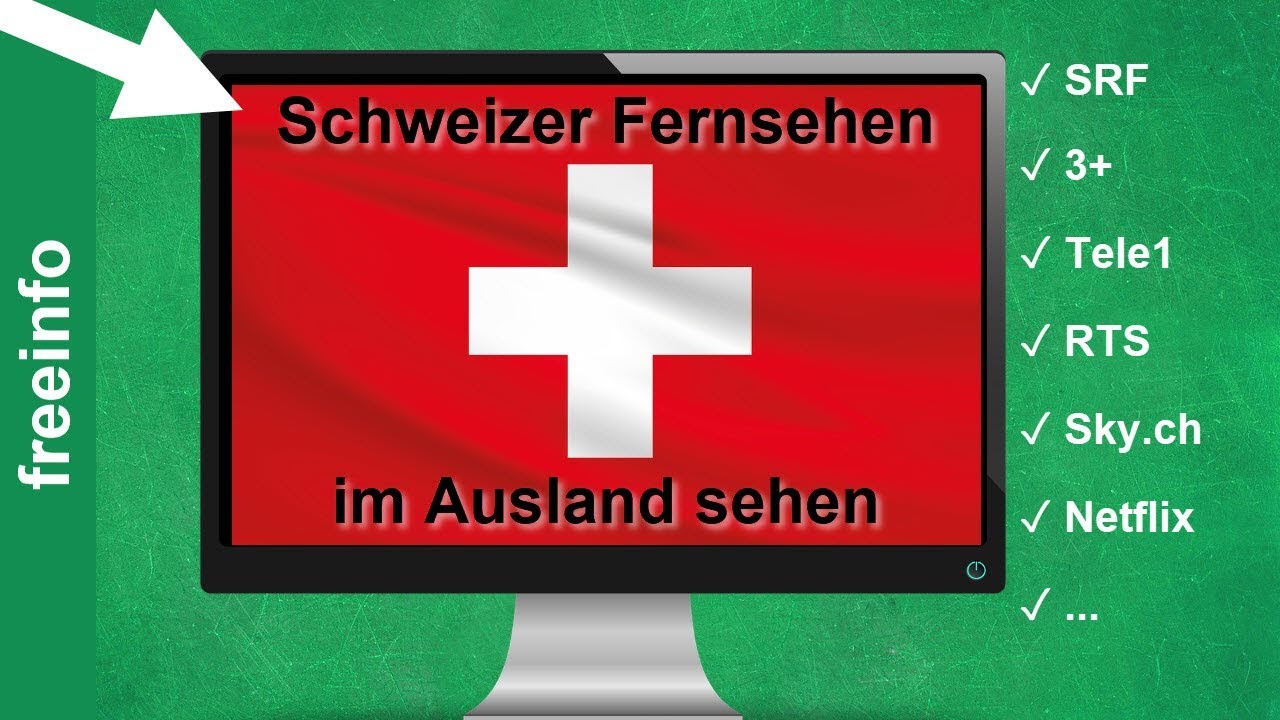 Update Schweizer Fernsehen im Ausland Empfangen