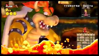 I Saved Myself with This Amazing Jump on Final Castle on New Super Mario Bros.Wii