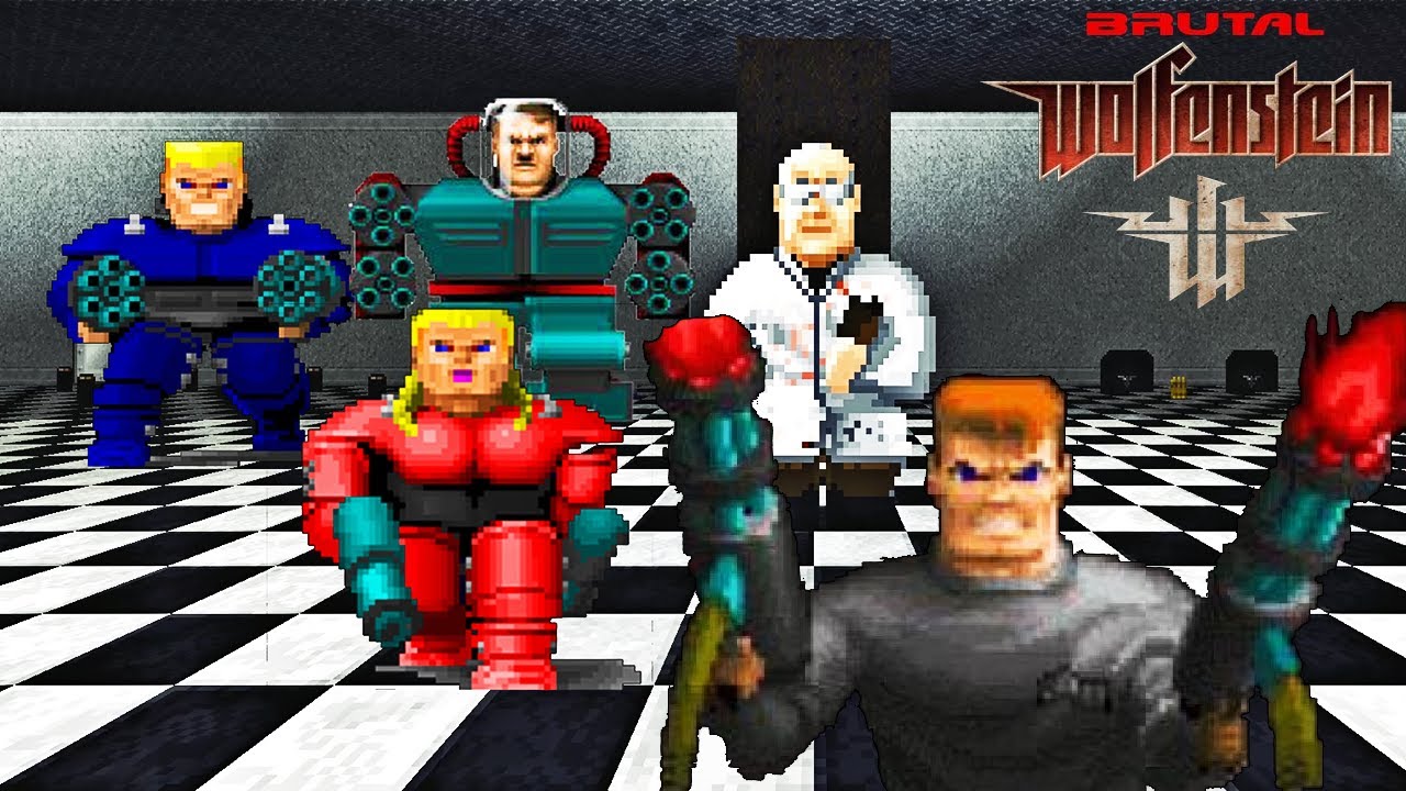 Brutal Wolfenstein 3D 6.0-Confrontation Update! - ZDoom