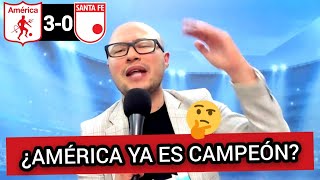 AMERICA 3 VS SANTA FE 0: EL KINDER DE JUAN CRUZ REAL BAILA A SANTA FE EN EL PASCUAL...