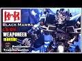 Black Mamba LS-09 Weaponeer KO Oversized Transformers MPM Ironhide