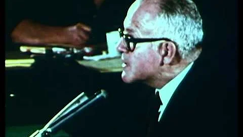 General Shoup on war in Vietnam 1968