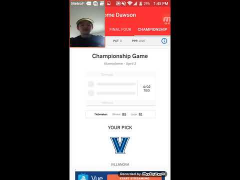 2018 NCAA March Madness Bracket Predictions