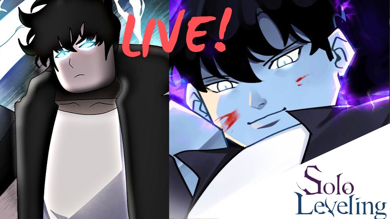 Primeira Vez Em Solo Leveling ARISE Roblox Ao Vivo YouTube 