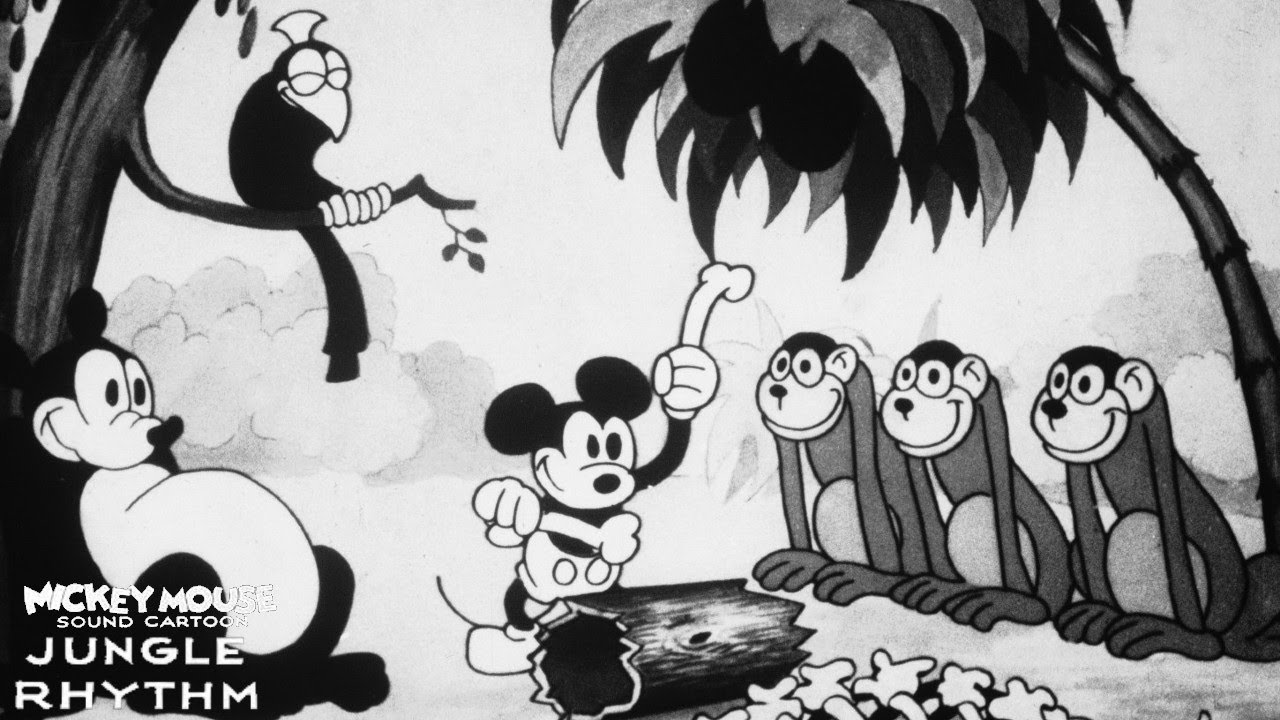 Jungle Rhythm 1929 Disney Mickey Mouse Short Film
