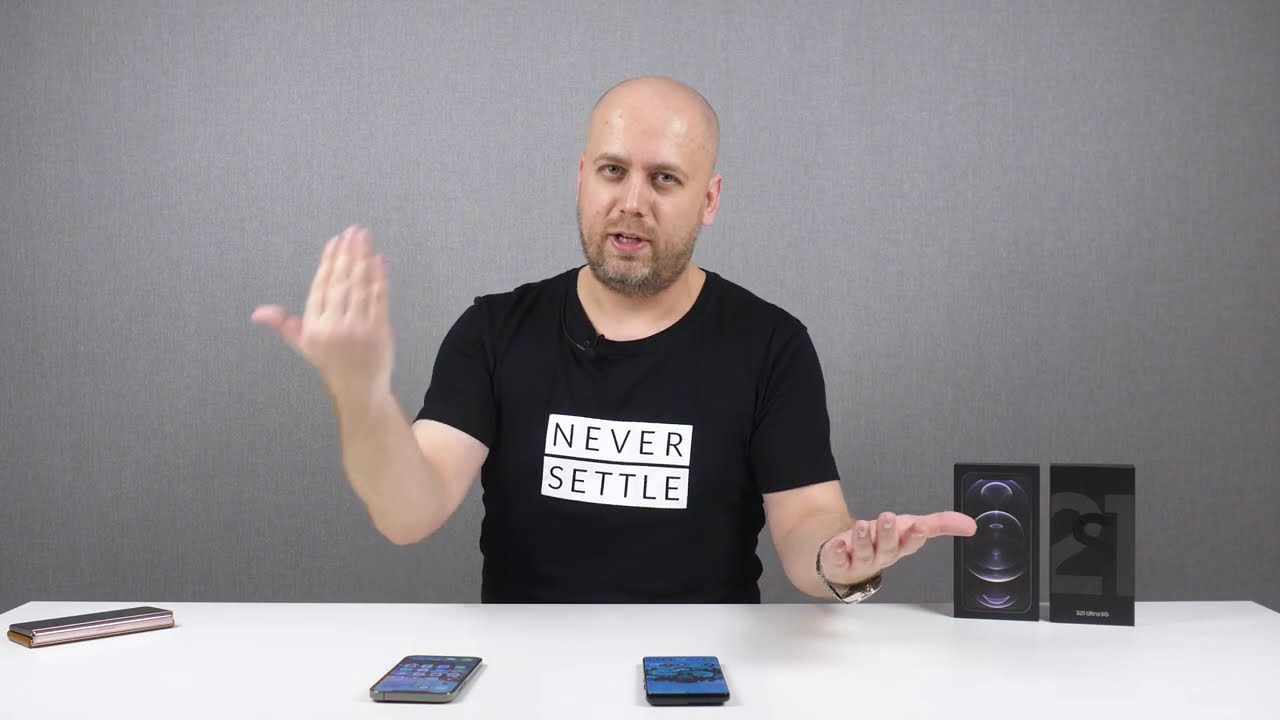 БИТВА ТИТАНОВ: Samsung Galaxy S21 Ultra vs iPhone 12 Pro Max / ОБЗОР / СРАВНЕНИЕ / КАМЕРА / ИГРЫ фото