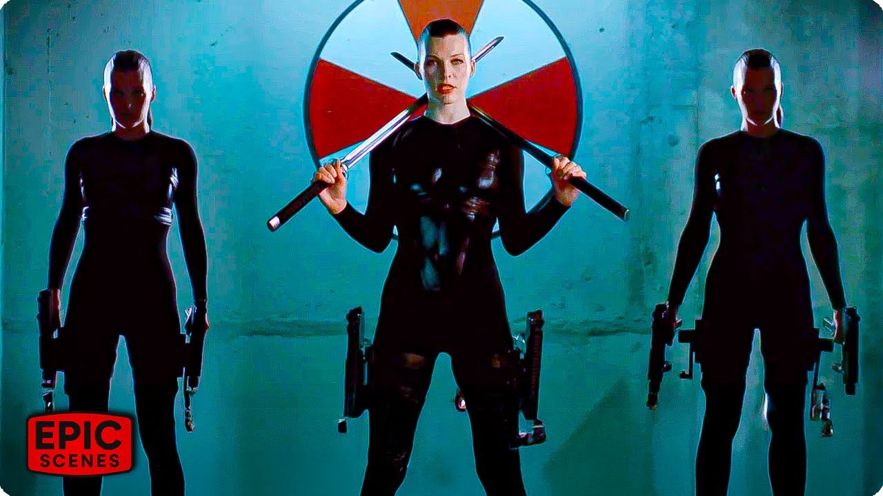 They Never Expected So Many Alices | RESIDENT EVIL: AFTERLIFE (Horror Clip)