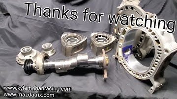 Renesis Hybrid Multi Port Motor UPDATES, Balancing, Bearings, & More -KMR  Getting ready to assemble