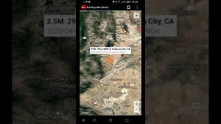 2.5 earthquake california city, 4-5-20