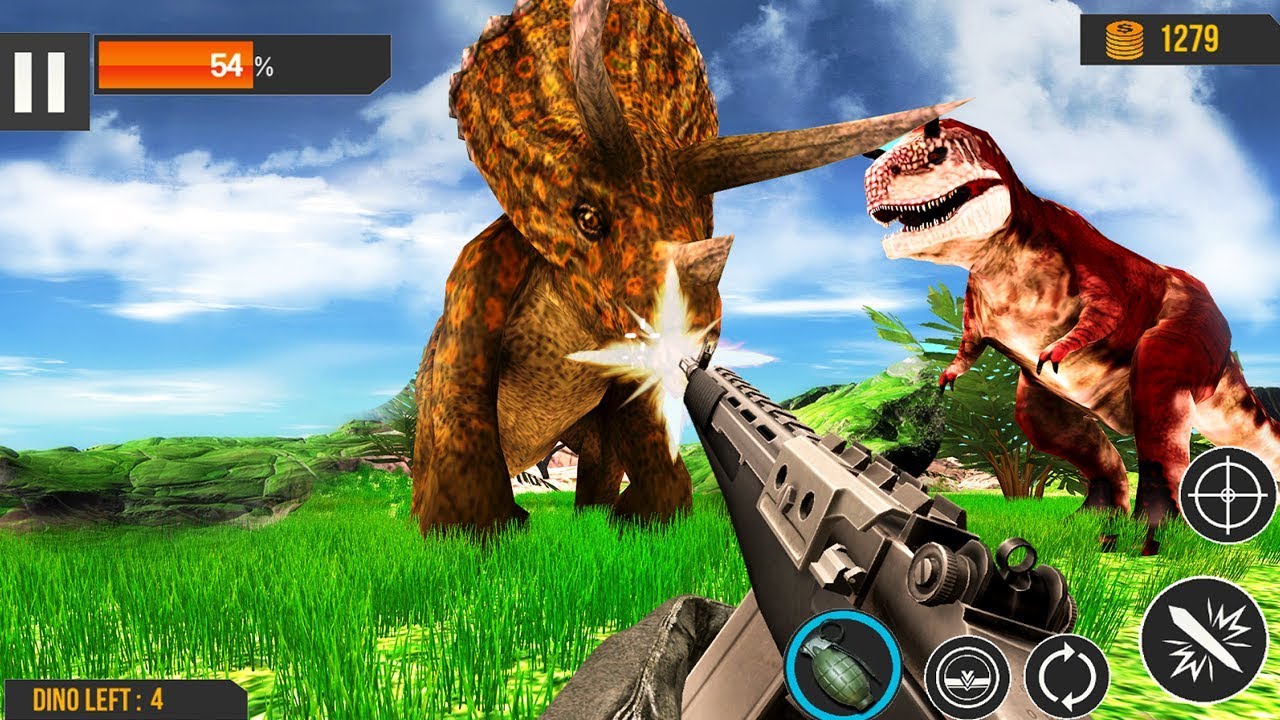 Dinosaur Hunter Survival Game (Dinosaur Games) Android Gameplay #6 HD 