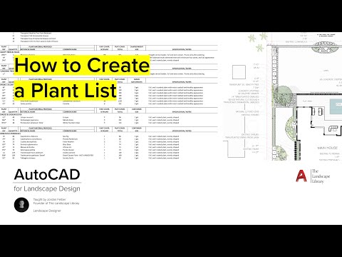 How To Create A Plant Palette Landscape Architecture?