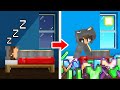 MINECRAFT But SLEEP = OP ITEMS!