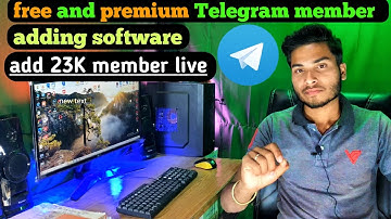 Telegram Member Adder Software 2021 🔥 How to Add UNLIMITED Members in Telegram Group [premium, free]