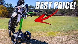 The Best Motorized Golf Push Cart!