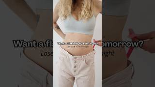Want A Flat Belly By Tomorrow