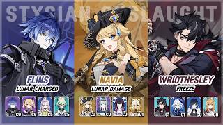 C0 Flins C0 Navia U0026 C0 Wriothesley  Stygian Onslaught 64  Fearless  Genshin Impact