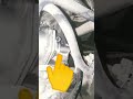 سبب تسريب بنزين بكثافه ورائحه غير طبيعيه من المحرك Shonts 