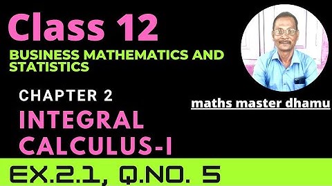 Class 12 | Chapter 2 | Business mathematics and statistics | Ex.2.1 | Q.no.5 | TN board |