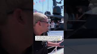 N3on QUIT early after PAYING $100,000 for the TOP YACHT VIEW 🏁😳👀 #n3on #kick #n3onclips #shorts