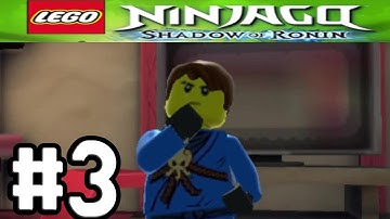LEGO Ninjago Shadow of Ronin - Gameplay Walkthrough Part 3 [ 3DS ]