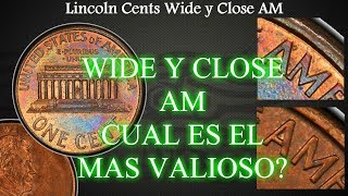 Como buscar los Lincoln Cents Wide y Close AM/ Cual vale 500 dolares/ cual es el mas valioso.