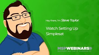 Details Setting up Simplesat from scratch in 15 minutes or less News