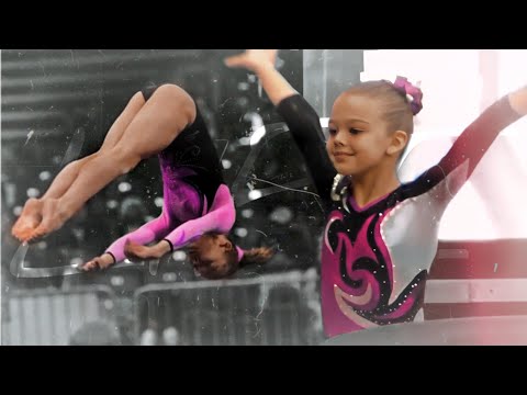 The Gymnastics Evolution of Whitney Bjerken (Level 3–10)