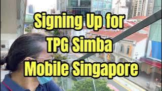 Signing up for TPG SIMBA Mobile Singapore… and Porting Phone Number from M1