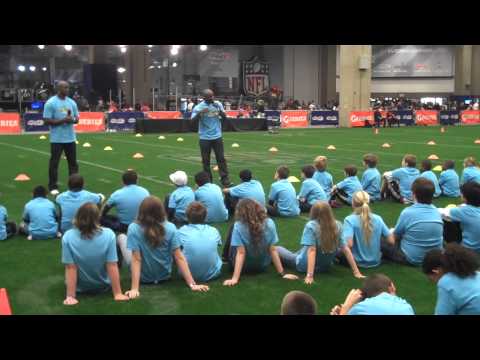 Reggie Wayne and DeMarcus Ware Fuel Up to Play 60