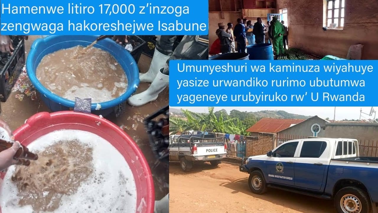 MBERE YO KWIYAHURA YASIGIYE UBUTUMWA URUBYIRUKO RW' U RWANDA | HAMENWE ...