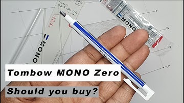 How to use Tombow Mono Zero Eraser I Unboxing and Review #tombow #tombowmonozero #tomboweraser