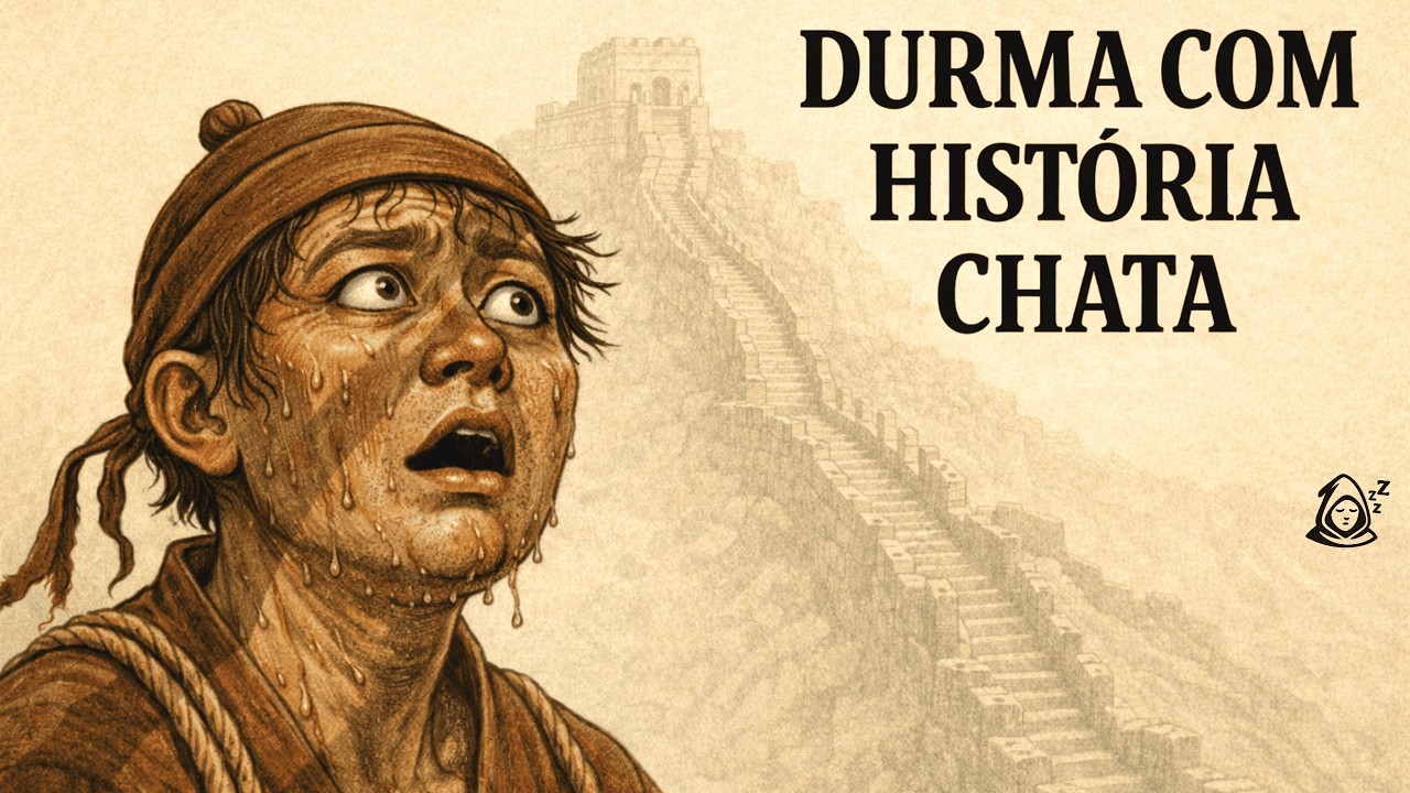 A VERDADE Sobre a Grande MURALHA da CHINA (Spoiler: Era Cesto e Pedra) | Durma Com História Chata