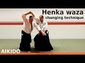 Aikido HENKA WAZA, changing techniques, by Stefan Stenudd, 7 dan Aikikai shihan