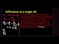 Important physics Questions for 12th board 2026-Diffraction at a single slit#12thphysics #boardexam