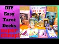 DIY Make your Own SUPER EASY Tarot Oracle Deck Divine Message cards - Cheapest Alternative! Save !