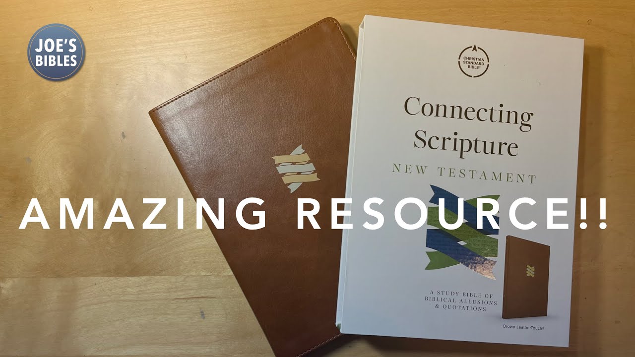REVIEW: CSB Connecting Scripture New Testament - YouTube