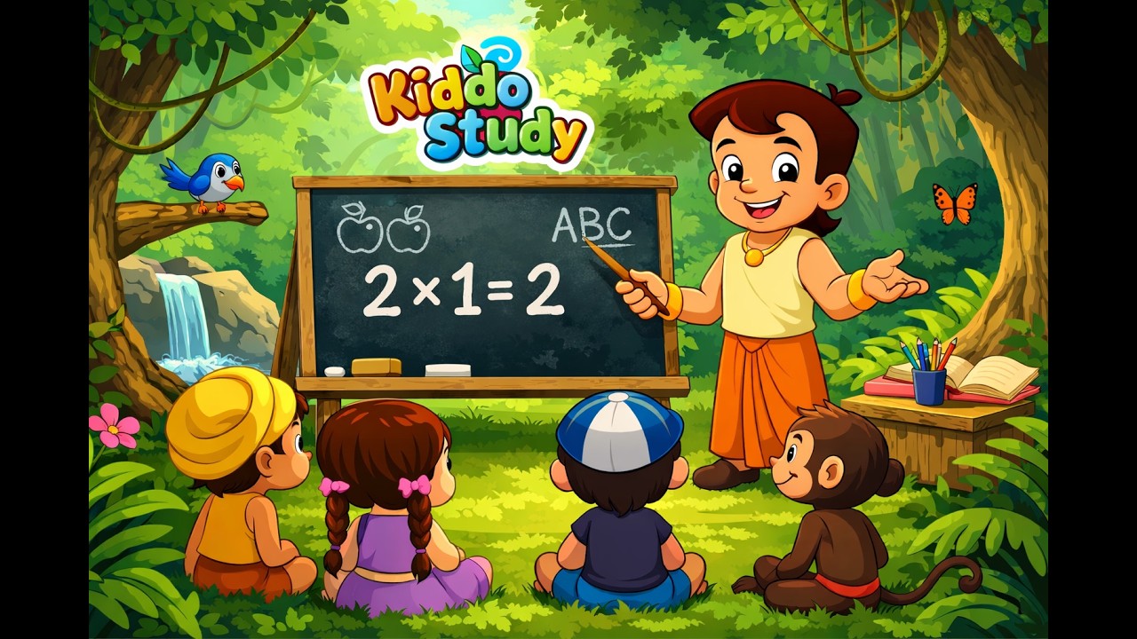 Learn Multiplication Tables 2 to 10 | Table 2 to 10 | Kiddo Study - YouTube