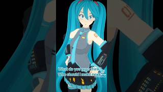 What character should I do next? #vocaloid #hatsunemiku #miku #anime #vroid #mmd #vroidstudio
